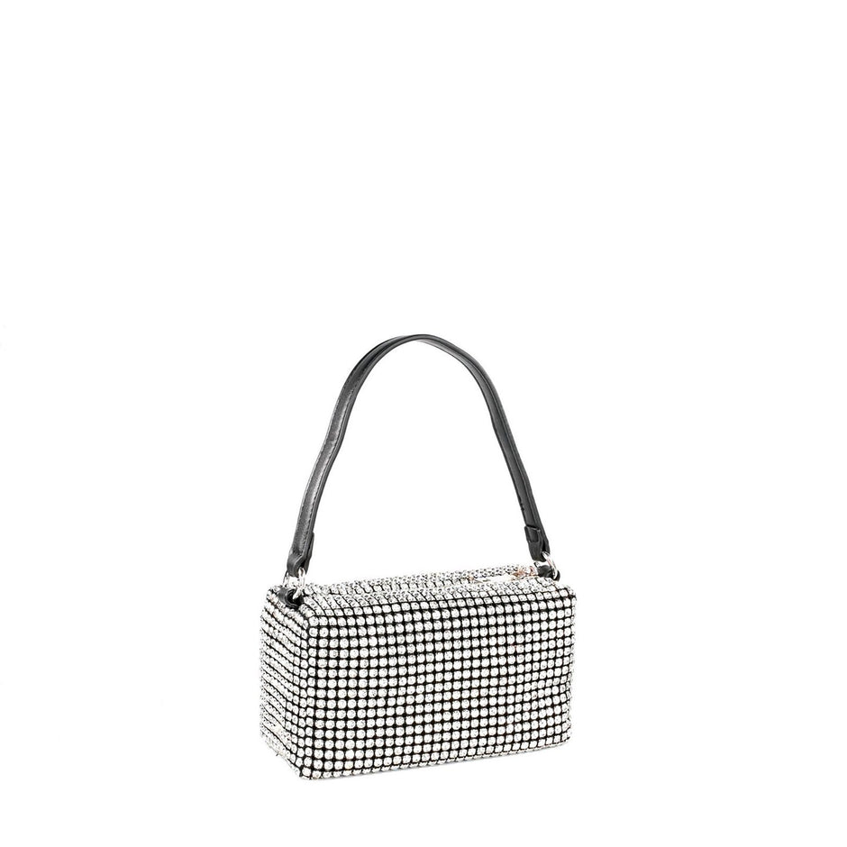 Pochette noir rectangulaire