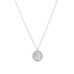 Collier en acier arbre de la vie