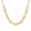 Collier en acier avec boules distinctes