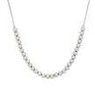 Collier en acier boules