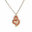 Collier Portugal cœur rouge