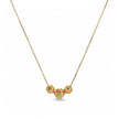 Collier en plaqué or bolsa de viana