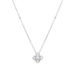 Collier avec trèfle et brillants