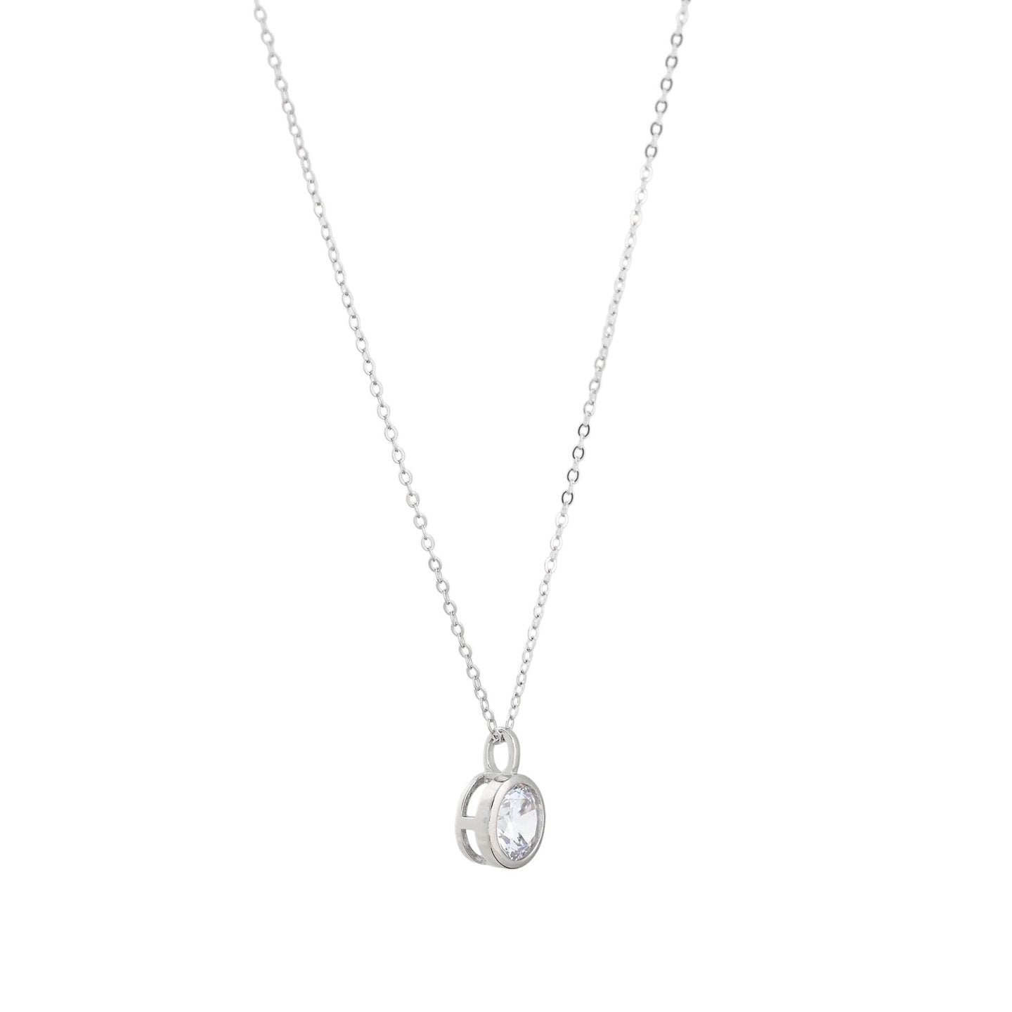 Collier S925 avec brillant