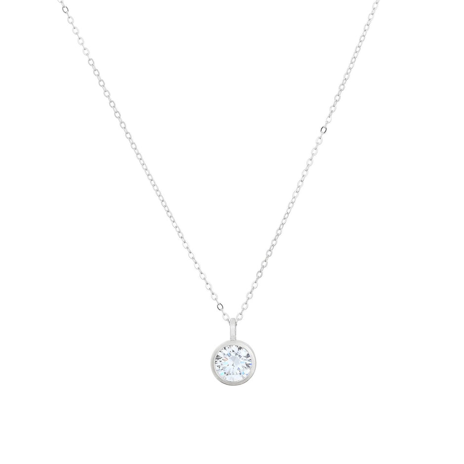 Collier S925 avec brillant