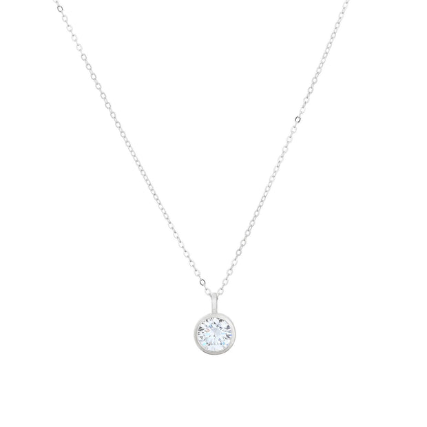 Collier S925 avec brillant