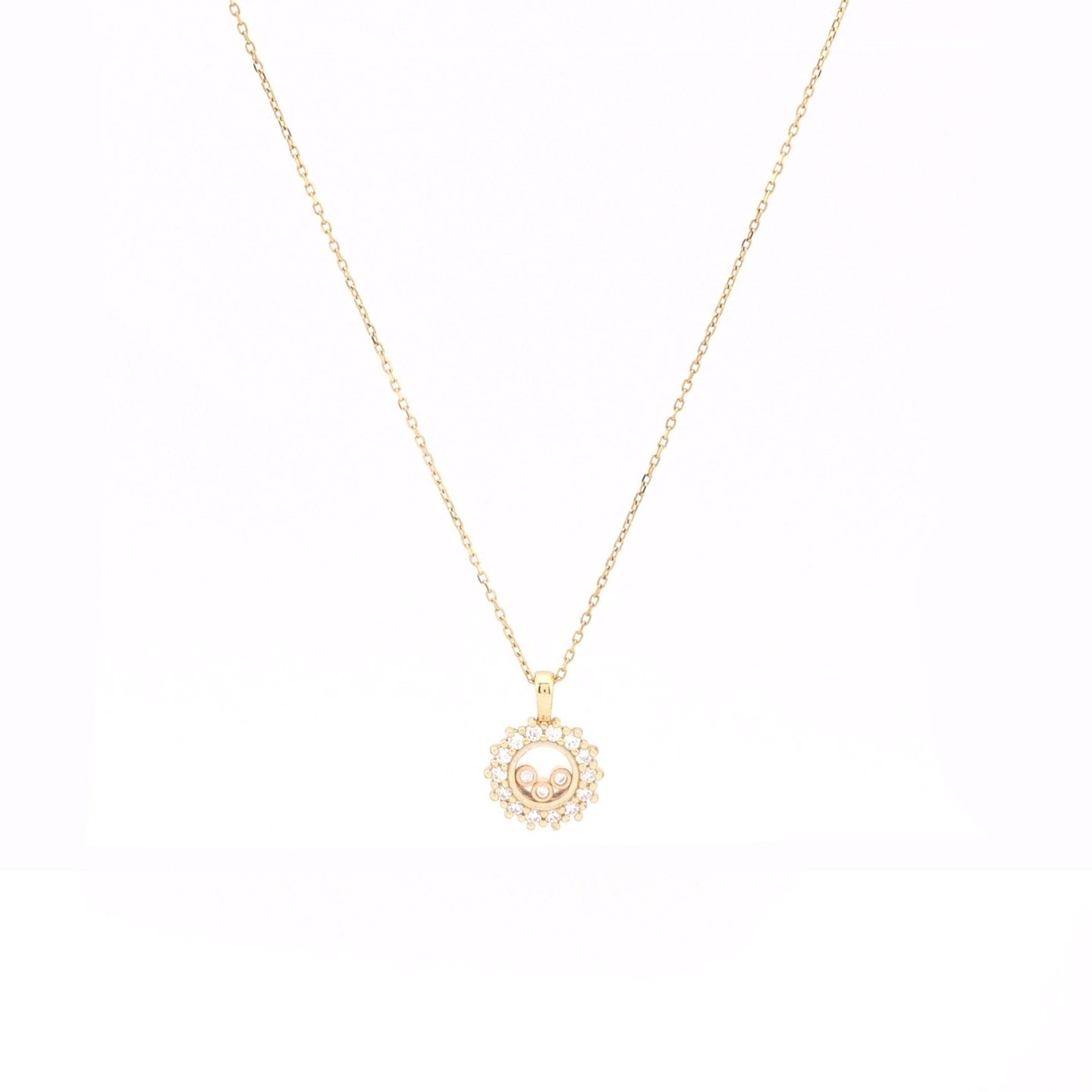 Collier semi précieuses rond irrégulier