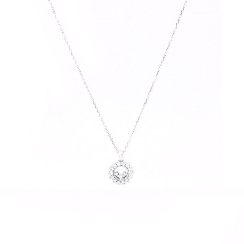 Collier semi précieuses rond irrégulier