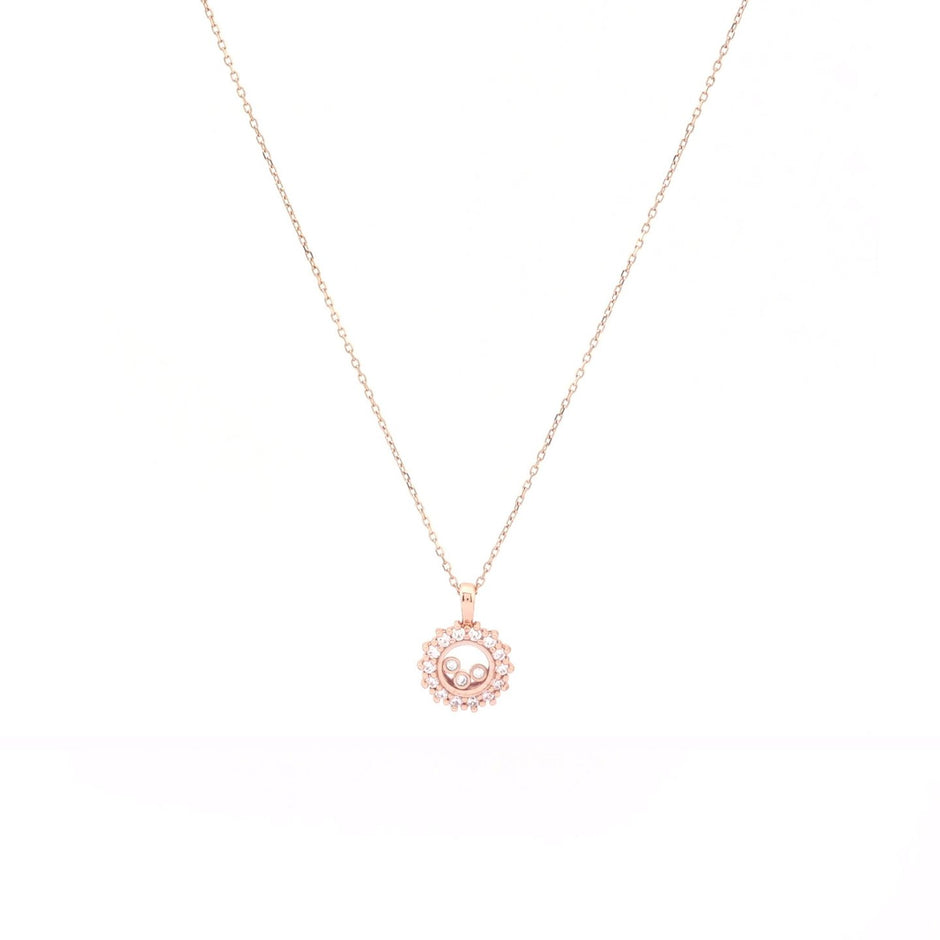 Collier semi précieuses rond irrégulier