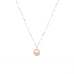 Collier semi précieuses rond irrégulier