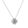 Collier en acier mãe trèfle