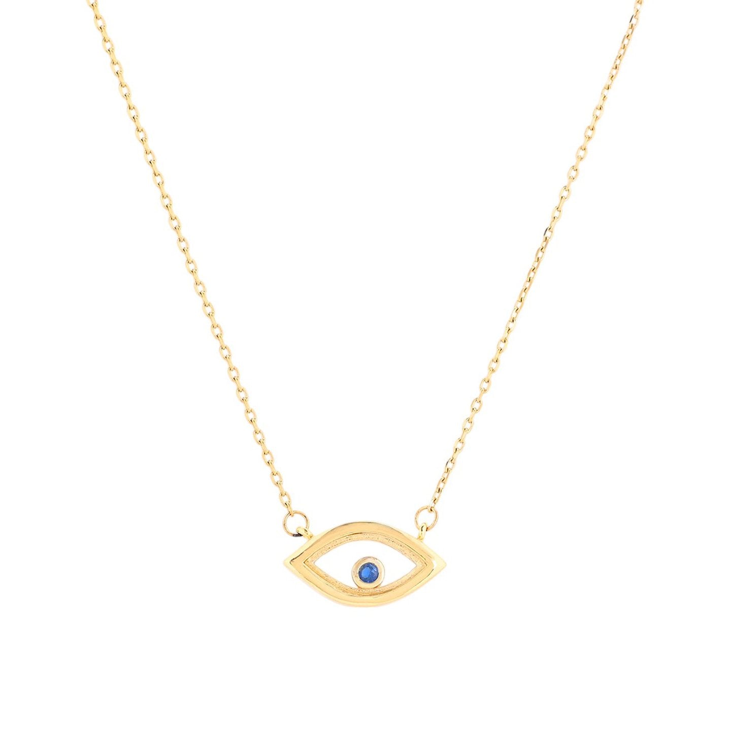 Collier semi précieuses oeil