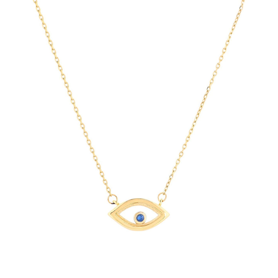 Collier semi précieuses oeil