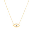 Collier semi précieuses oeil