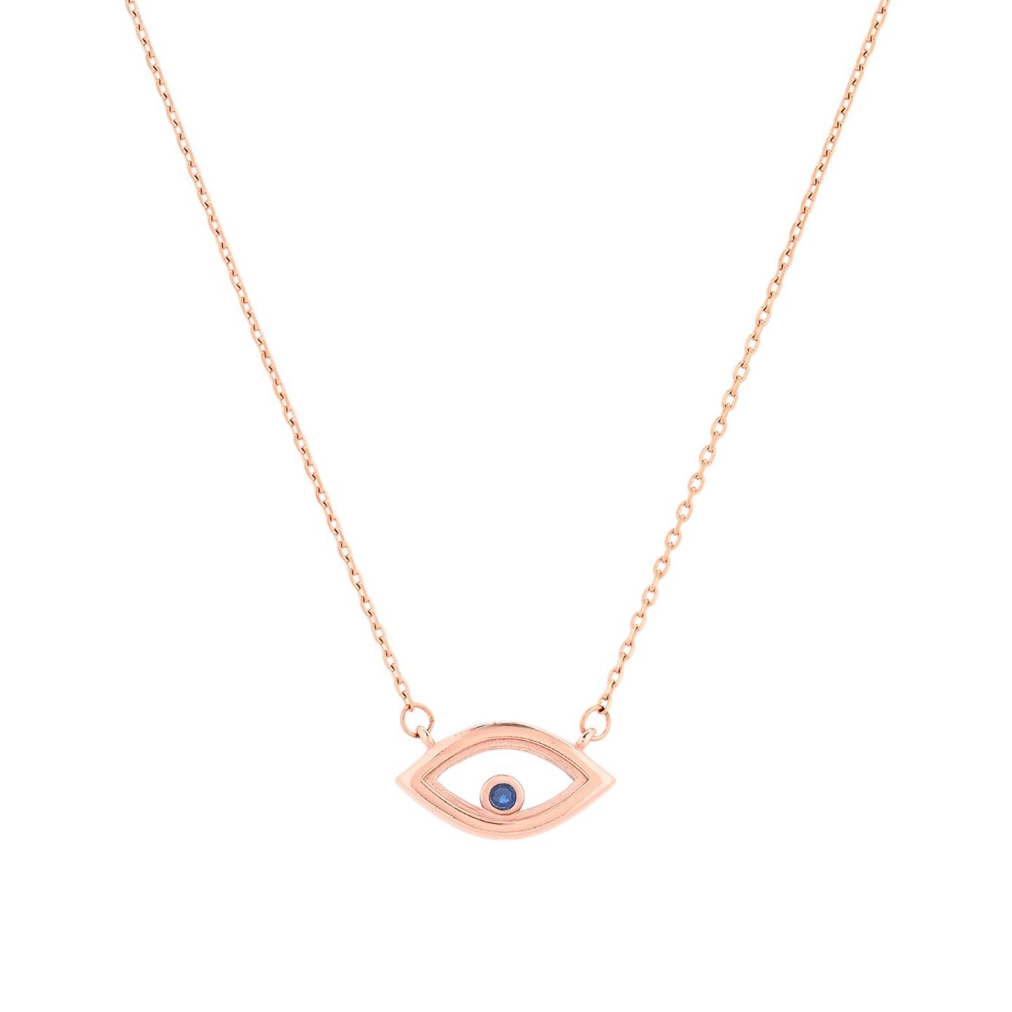 Collier semi précieuses oeil