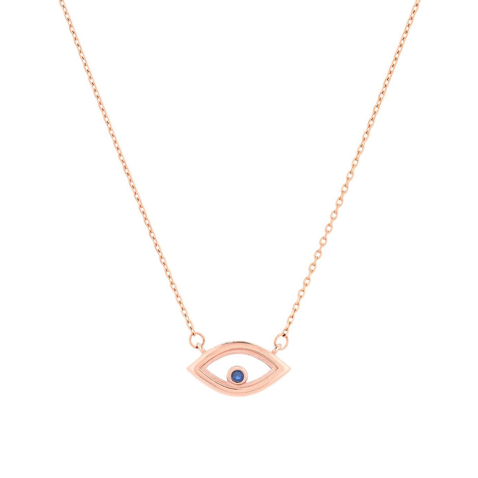 Collier semi précieuses oeil