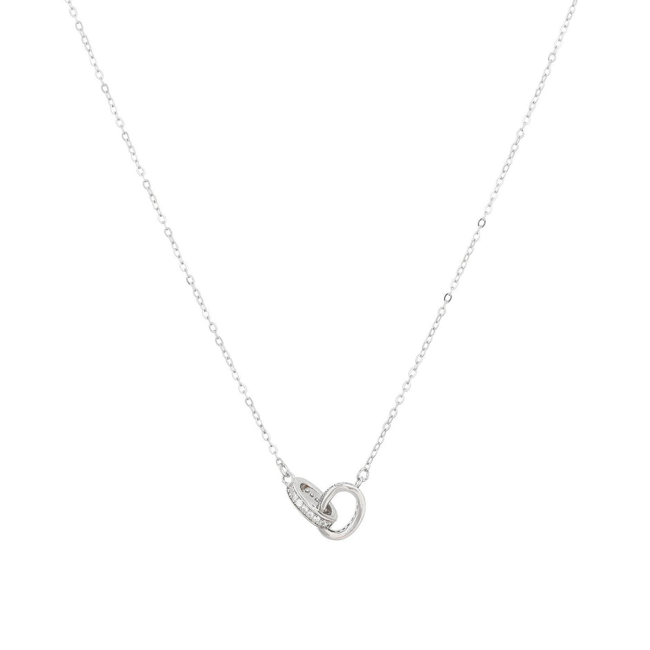 Collier avec cercles entrelacés