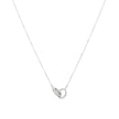 Collier avec cercles entrelacés