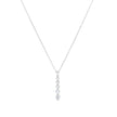 Collier avec cinq brillants