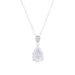 Collier avec pierre ovale