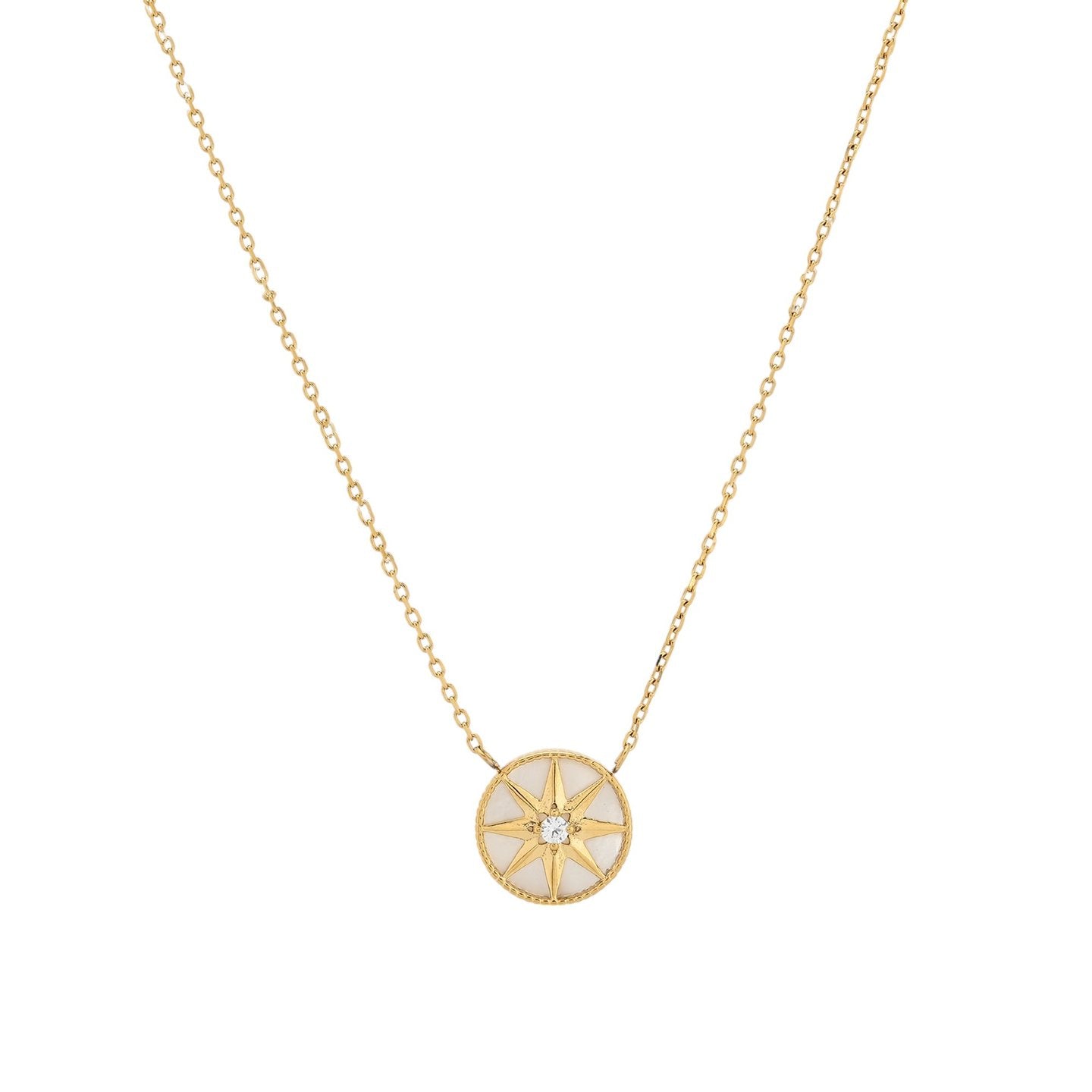 Collier acier étoile