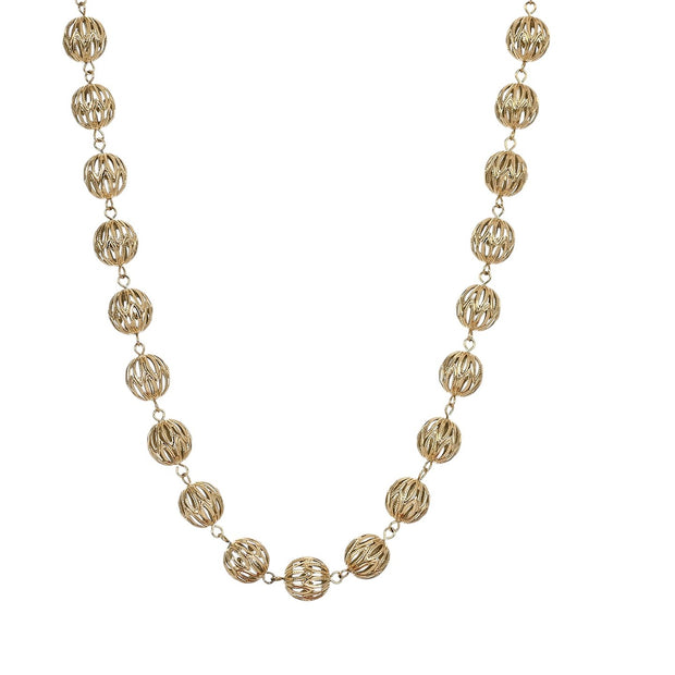 Collier avec des sphères de viana