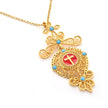 Collier traditionnel ostensoir