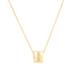 Collier de base en semi précieuse avec zircones