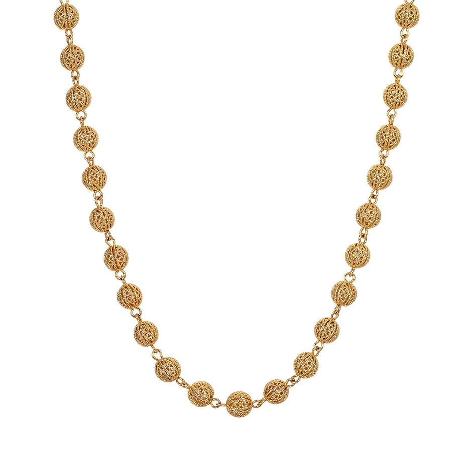 Collier semi précieuse avec des sphères de viana 8mm
