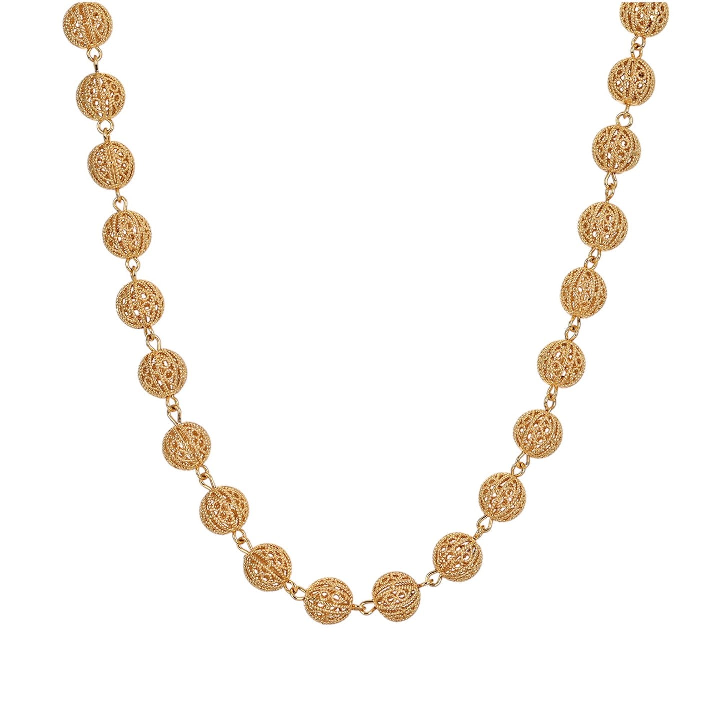 Collier semi précieuse bolas de viana 10mm