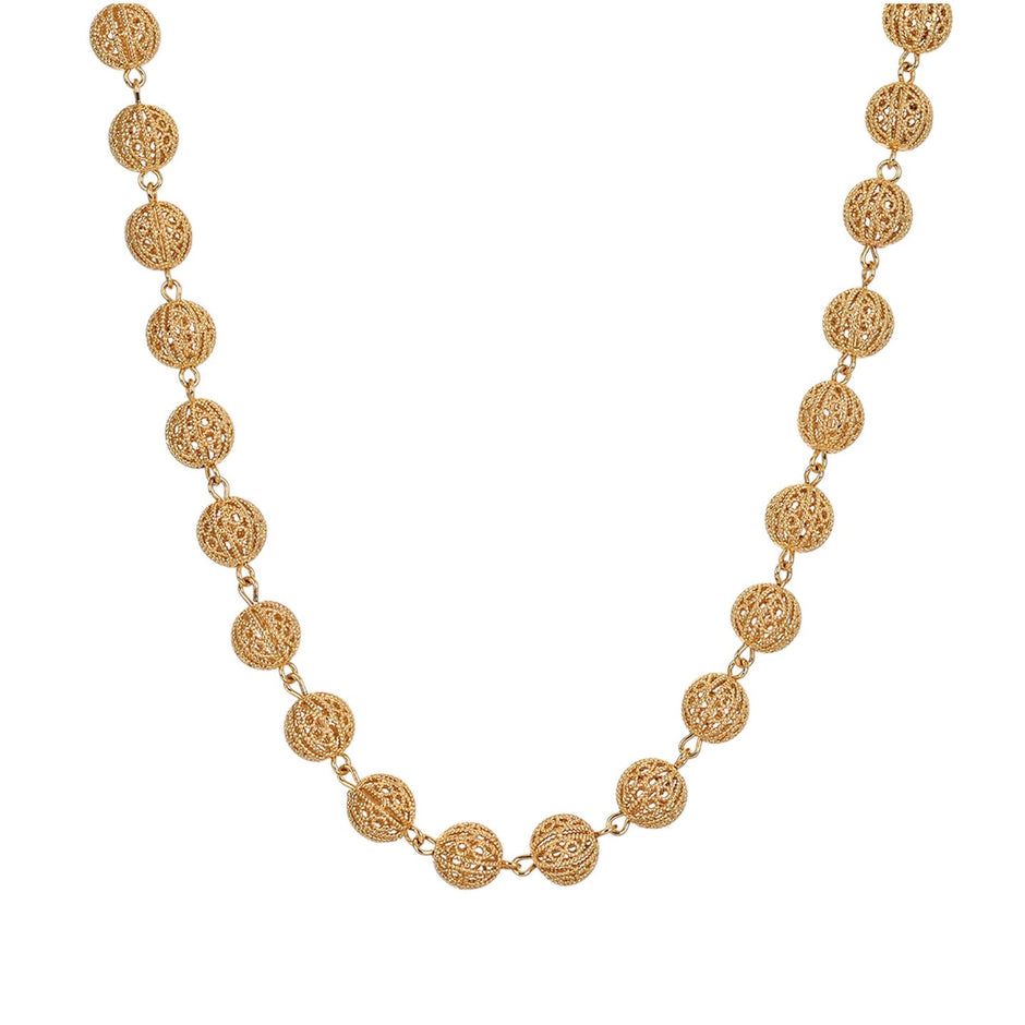 Collier semi précieuse bolas de viana 10mm