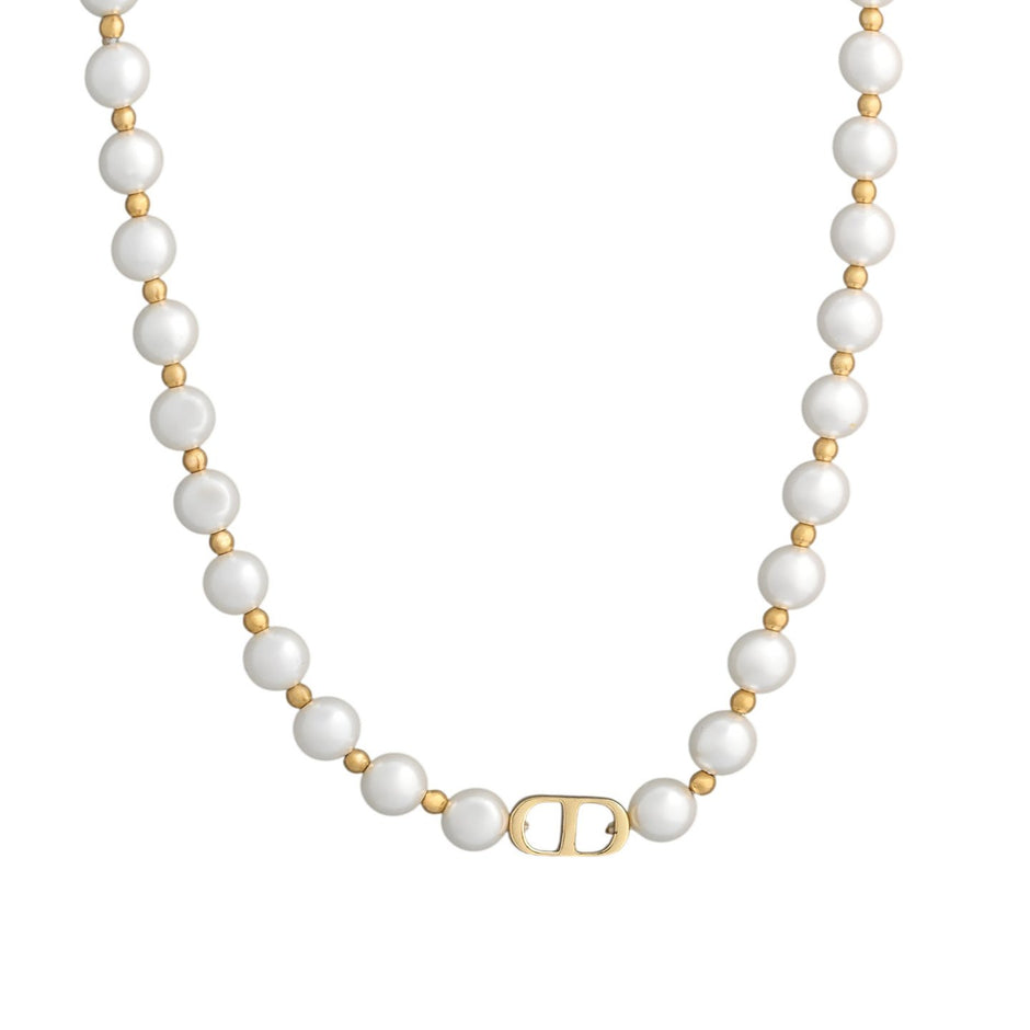 Collier perles semi précieuse