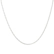 Collier en acier basique ovale