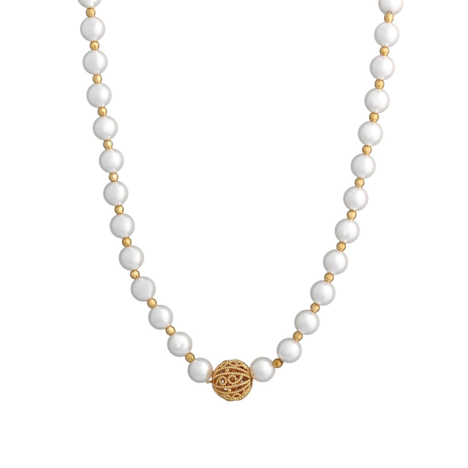 Collier Portugal ajustable avec perles