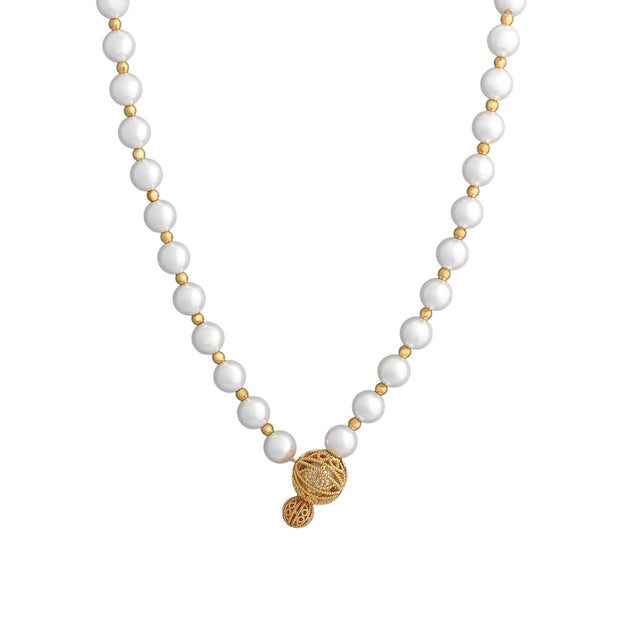 Collier Portugal ajustable avec perles