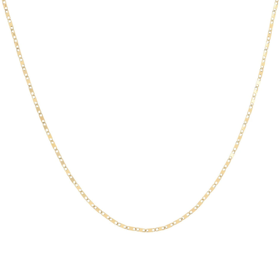 Collier en acier basique géométrique