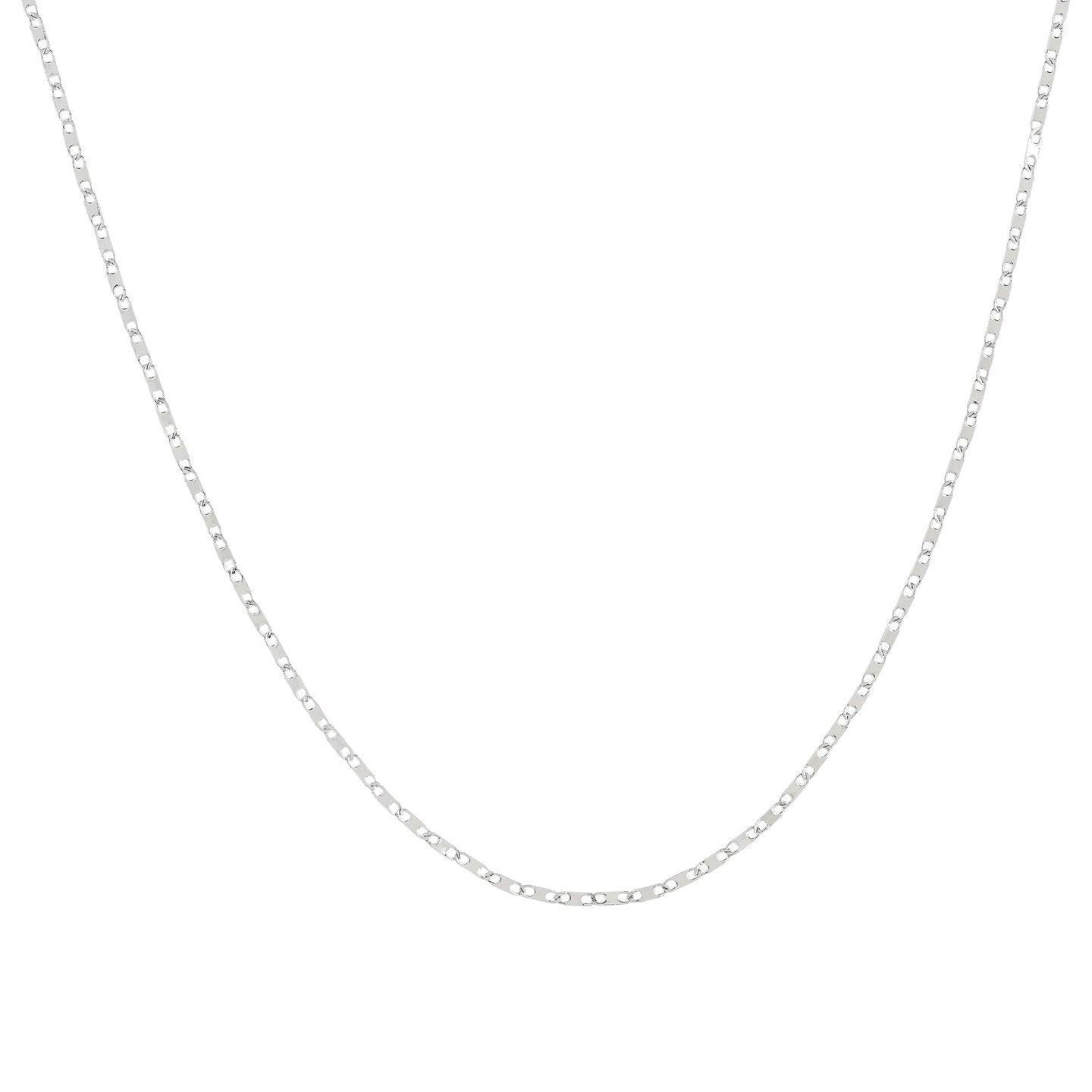 Collier en acier basique géométrique