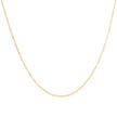 Collier en acier basique géométrique