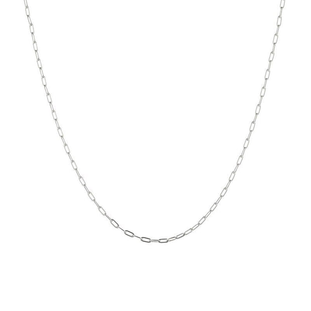 Collier Alba mailles à maillons rectangulaires