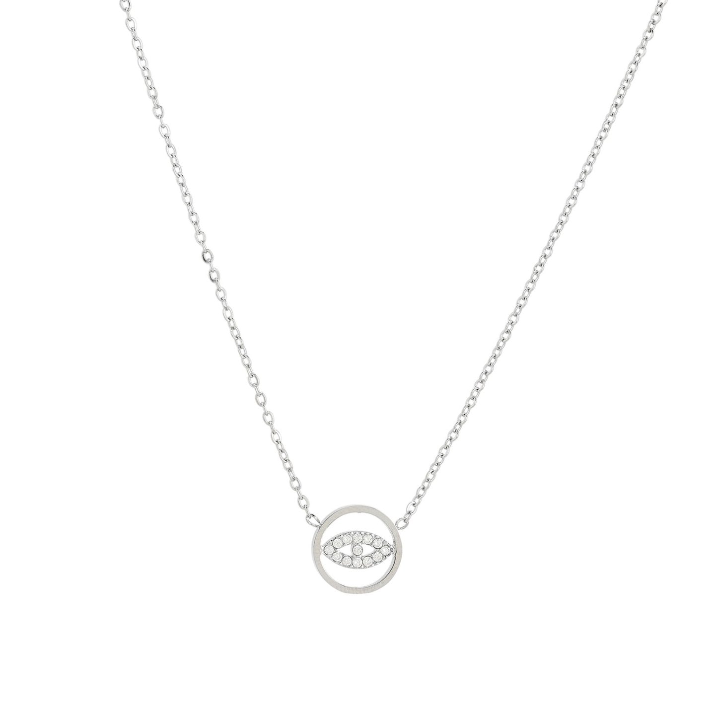 Collier en acier avec œil
