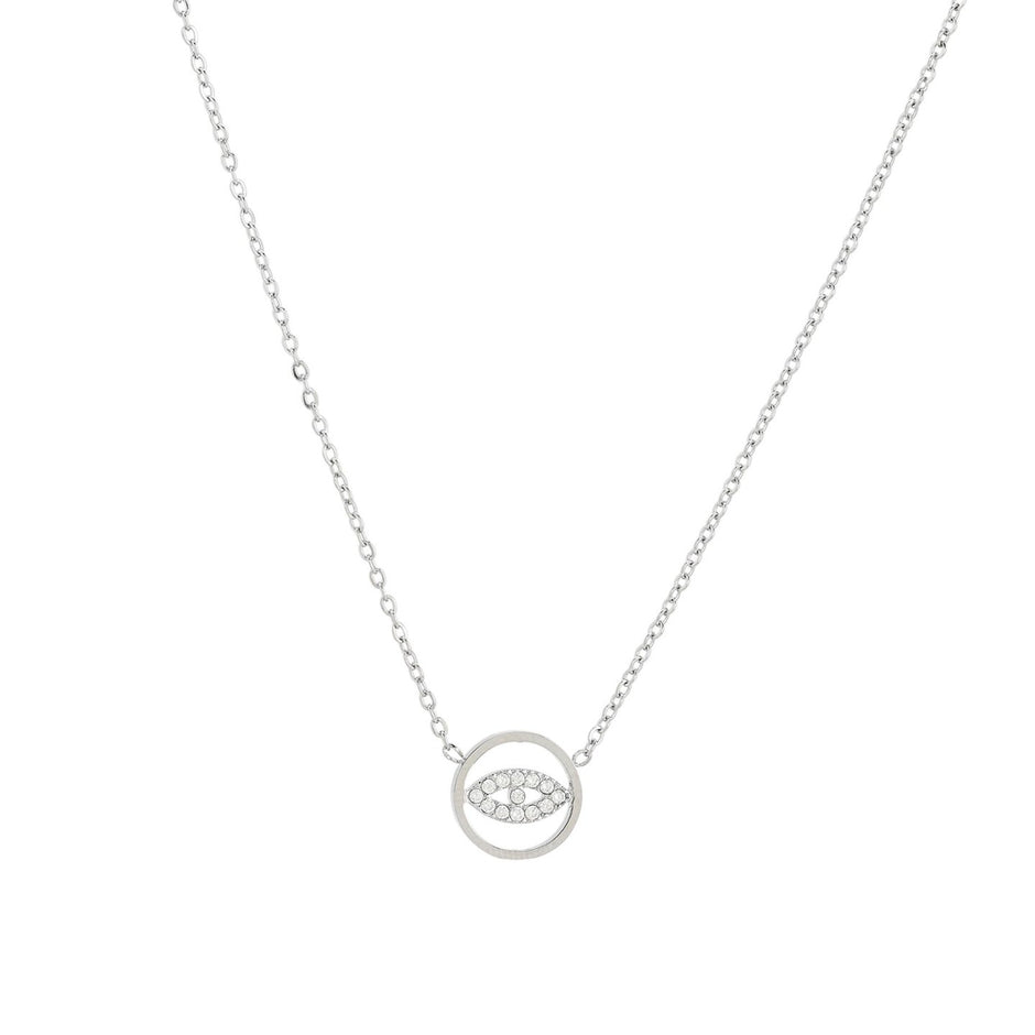 Collier en acier avec œil