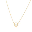Collier en acier avec œil