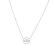 Collier en acier avec œil