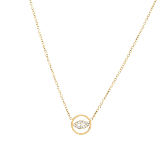 Collier en acier avec œil