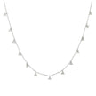 Collier en acier pendentifs triangulaire
