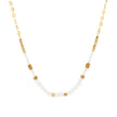 Collier en acier cristaux