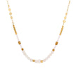 Collier en acier cristaux