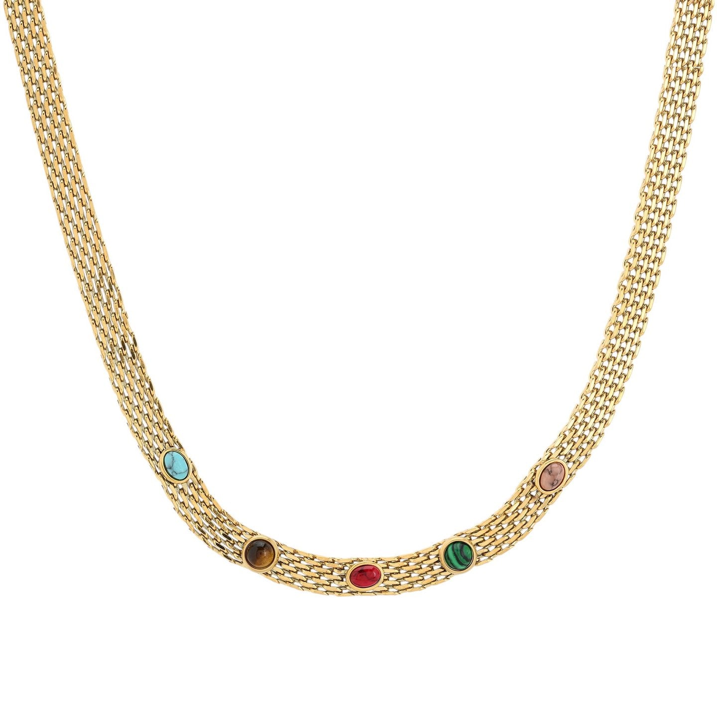 Collier en acier irrégulier épais