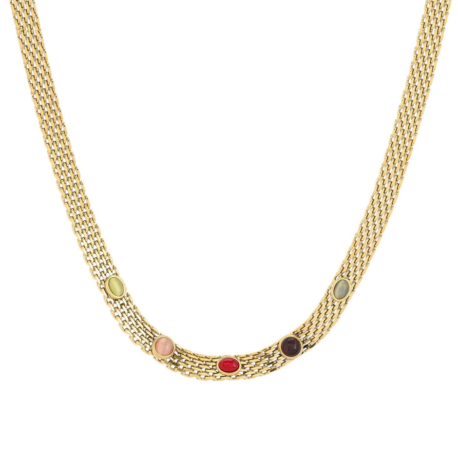 Collier en acier irrégulier épais