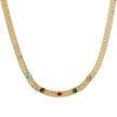 Collier en acier irrégulier épais